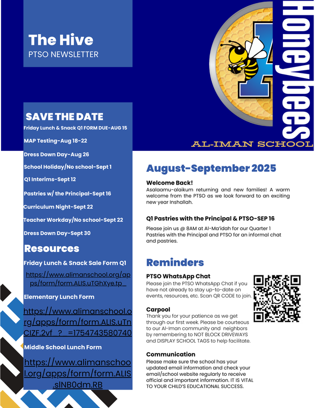 Atwater Campus PTSO Newsletter Featured Photo