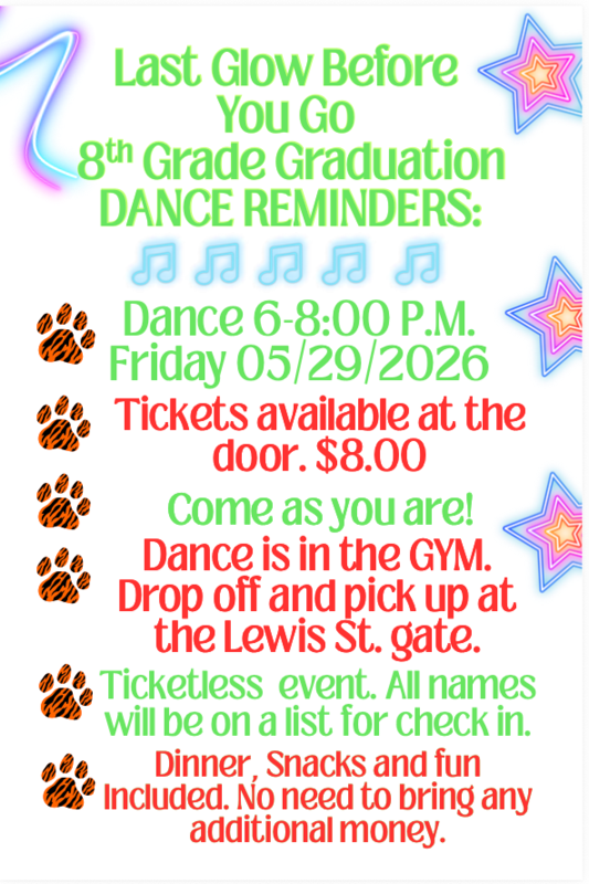 Last Dance Reminders