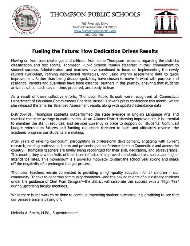 Press Release: Fueling the Future: How Dedication Drives Results