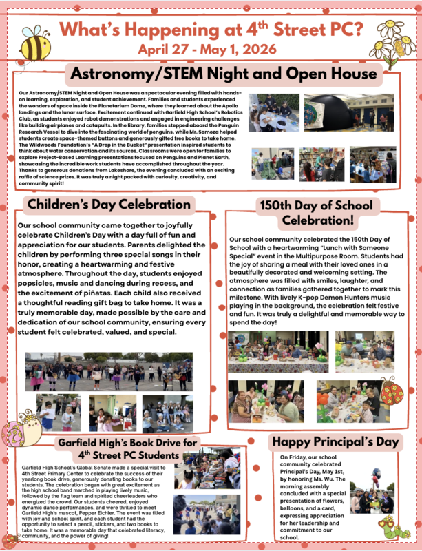 English Newsletter