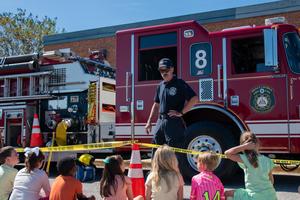 From learning what to do when a smoke alarm sounds to exploring real fire engines and equipment, students gained valuable, life-saving knowledge they can take with them into their daily lives thanks to Prince George County Fire and EMS' first responders.