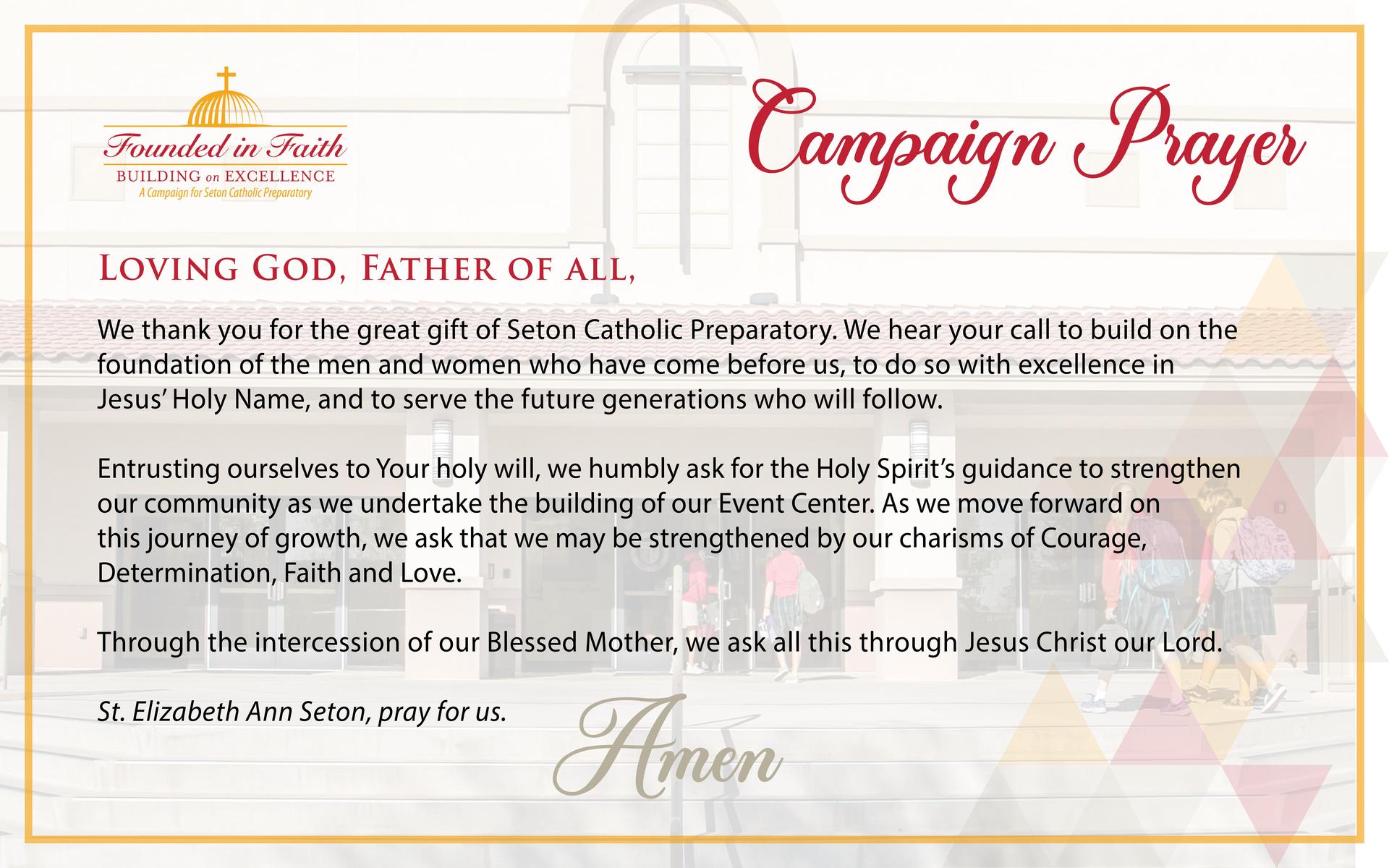 Campaign prayer