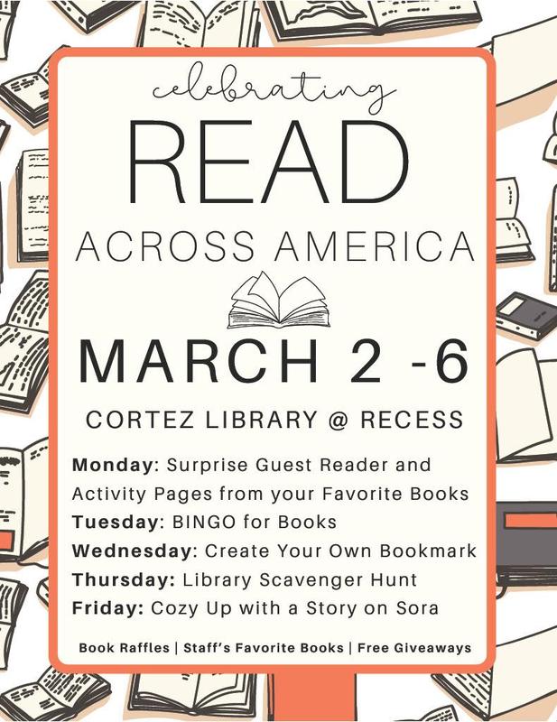 Read Across America March 2 - 6, 2026