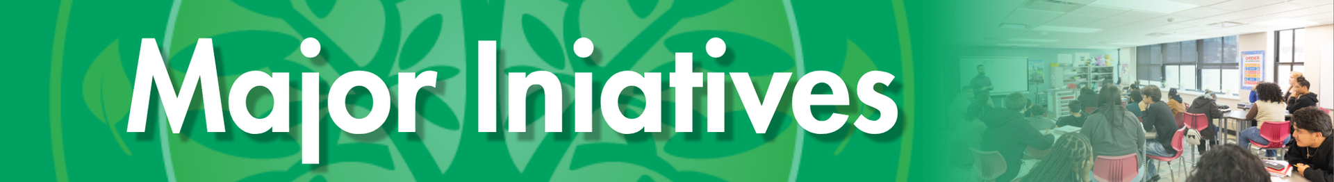 Major Initiatives Title Heading