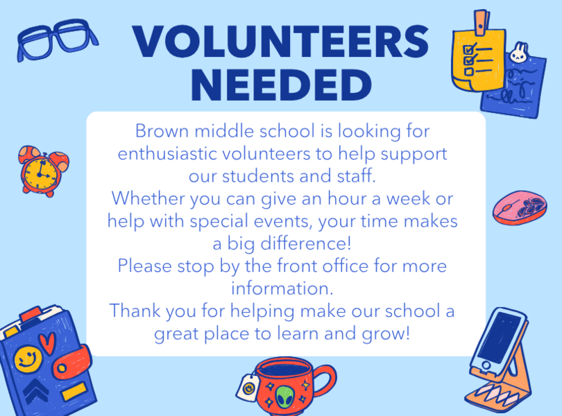 Volunteers Needed