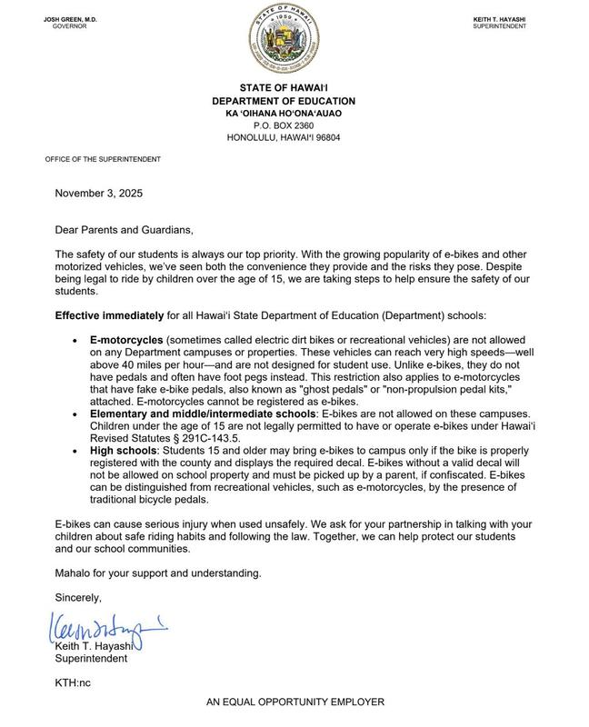 No e-bikes on DOE campuses effective immediately Featured Photo