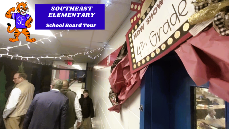 Southeast Elementary School Board Tour Graphic