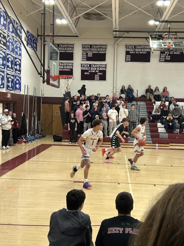 boys basketball game