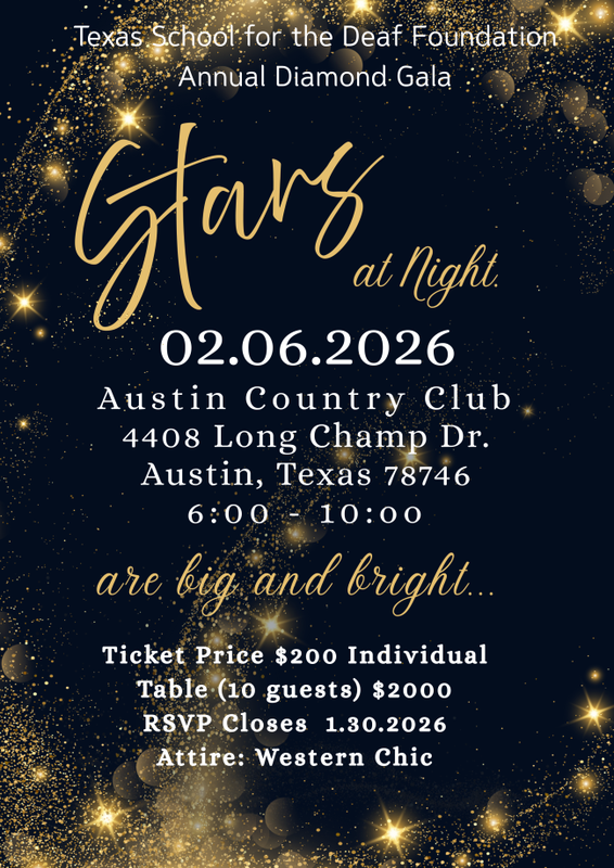 Texas School for the Deaf Foundation Annual Diamond Gala