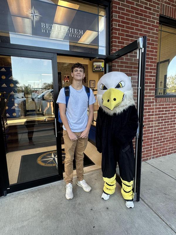 Eagle out & about!
