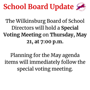 Special Voting Meeting School Board Update