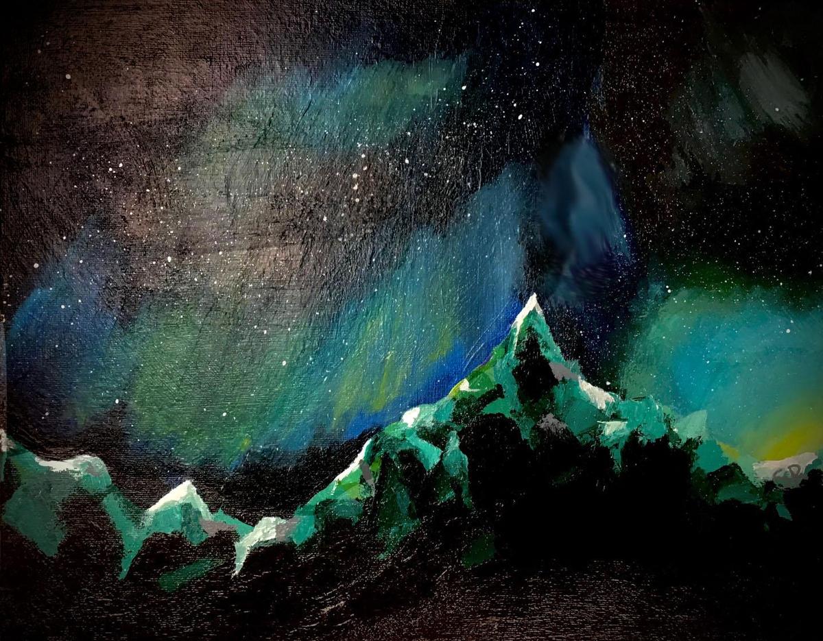 canvas landscape painting