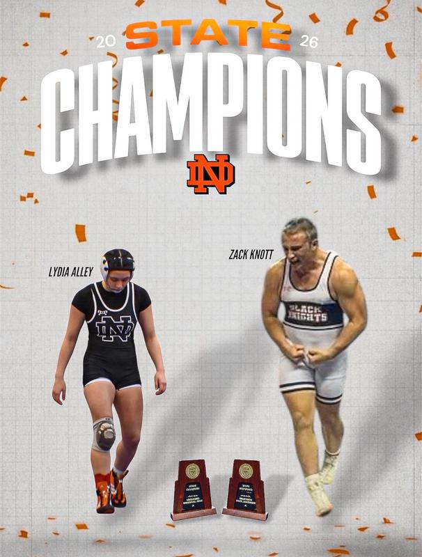Congratulations to State Champions: Lydia Alley & Zack Knott Featured Photo
