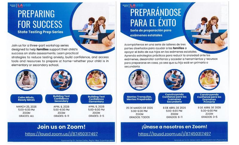 Preparing For Success / Preparandose Para el Exito Featured Photo
