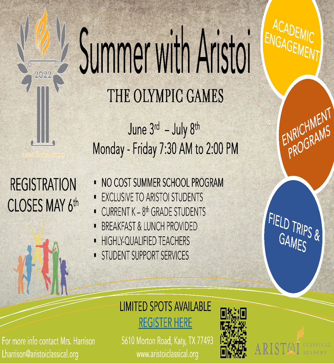 Summer with Aristoi flyer
