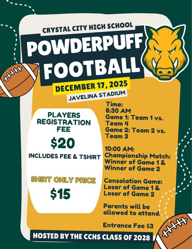 CCHS Powder Puff Football Tickets Featured Photo