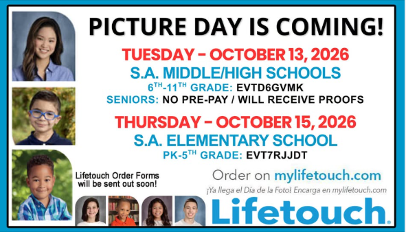 PICTURE DAY IS COMING!