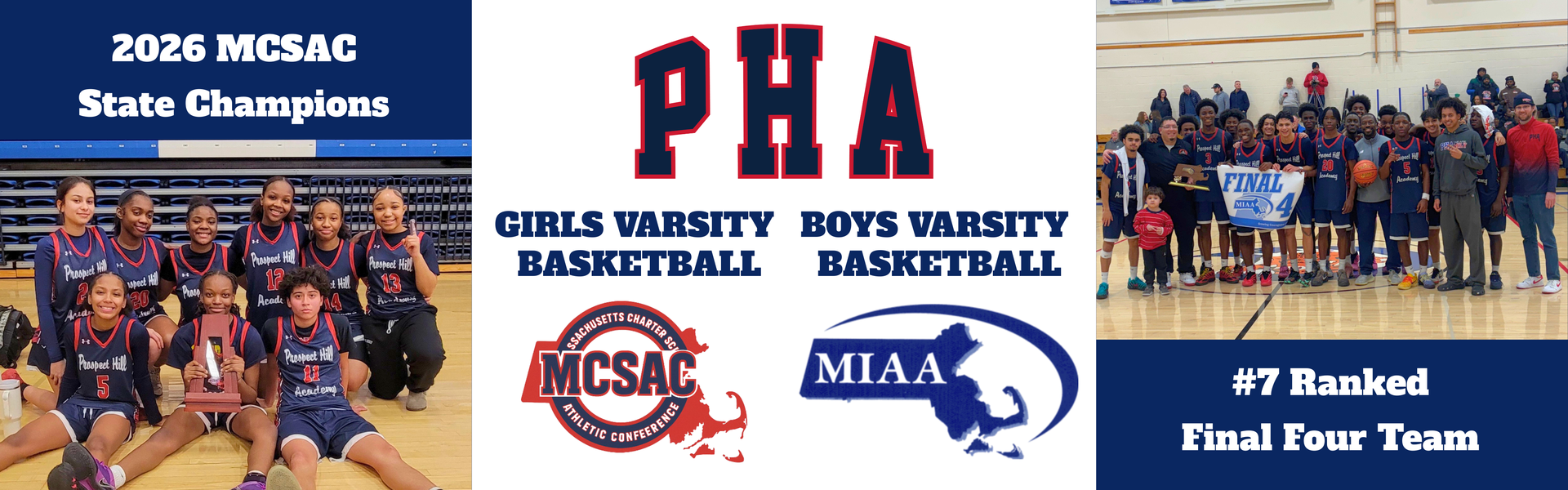 PHA basketball banner