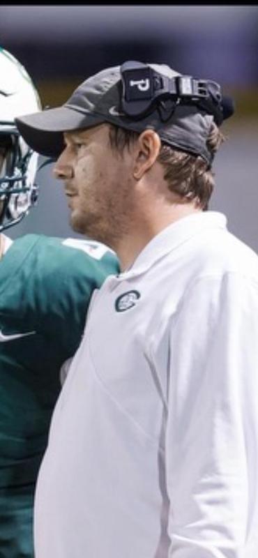 St. Joe head football coach Sam Vincent