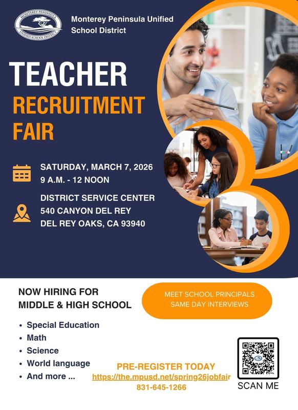 Teacher Recruitment Fair March 7, 2026 English Information
