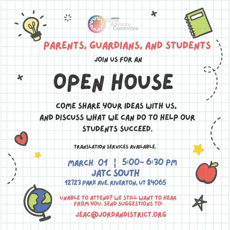 JEAC Open House Copper Hills High School