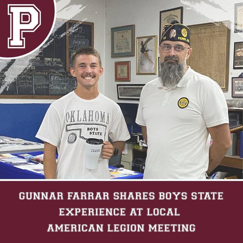 Perry High School Boys State Gunnar Farrar