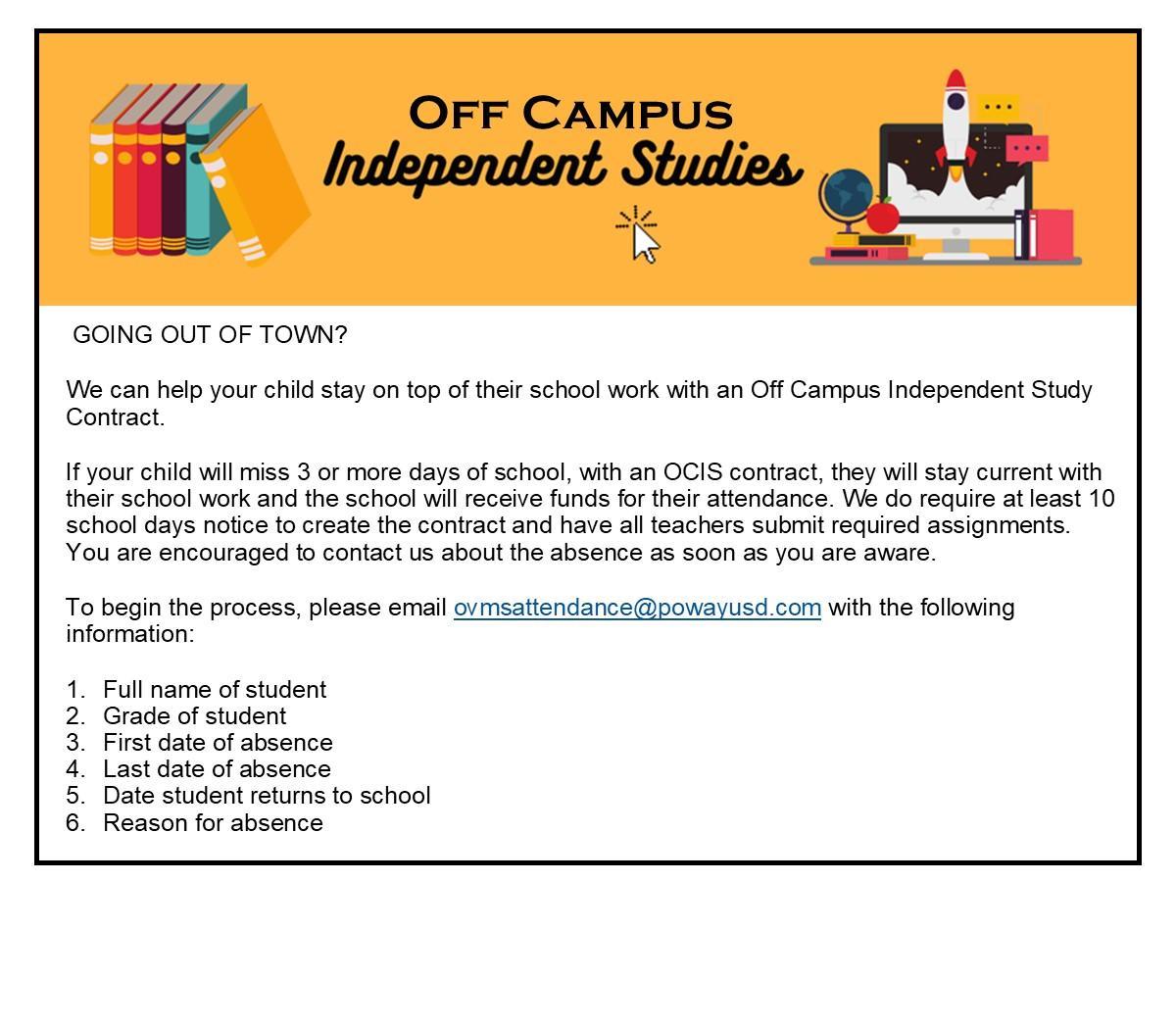 ocis info