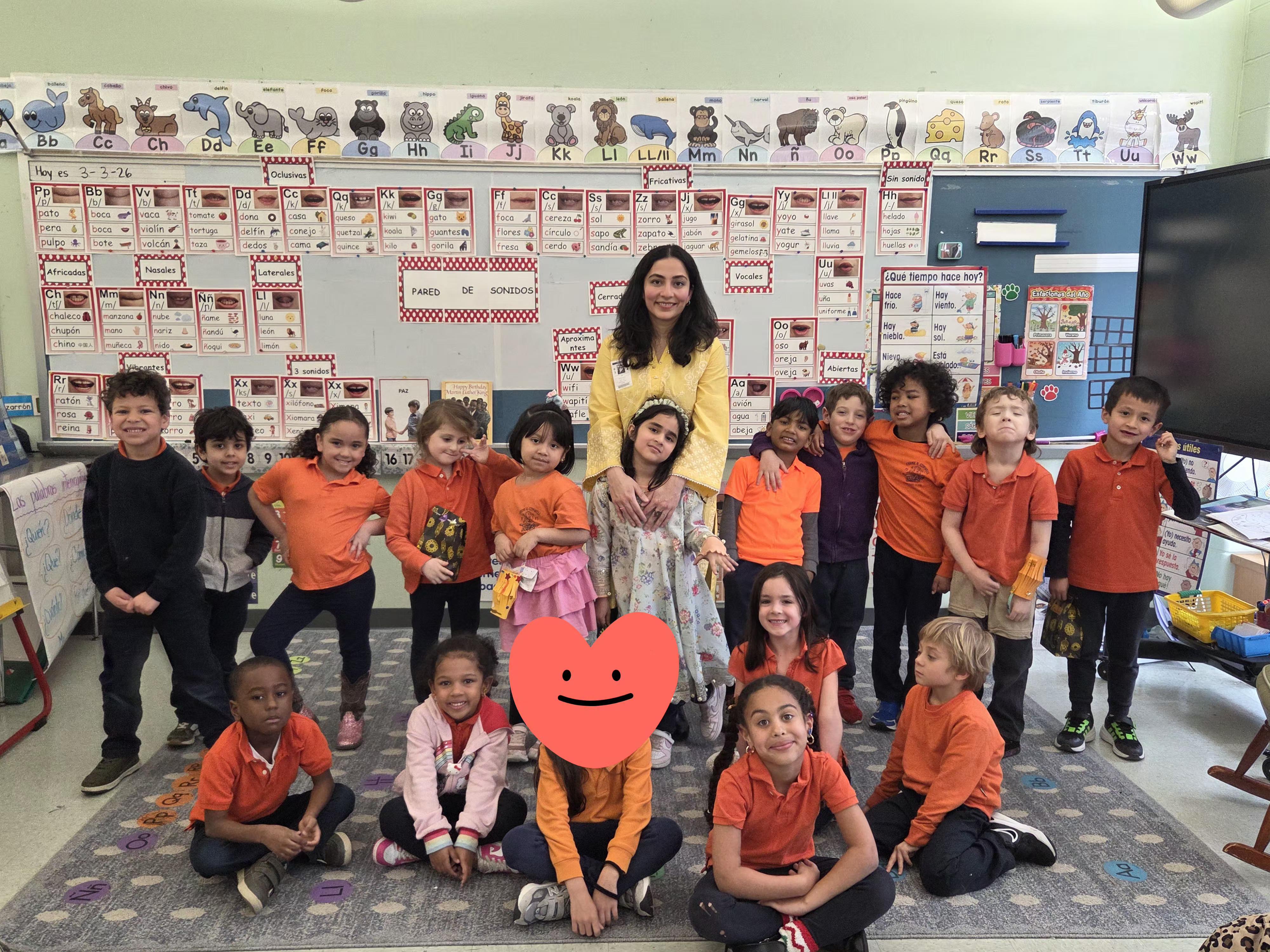 Kindergarten learning about Ramadan