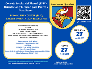 flyer for SSSC meeting