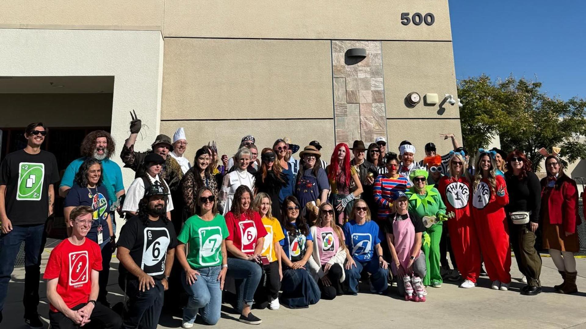 Staff Halloween Picture
