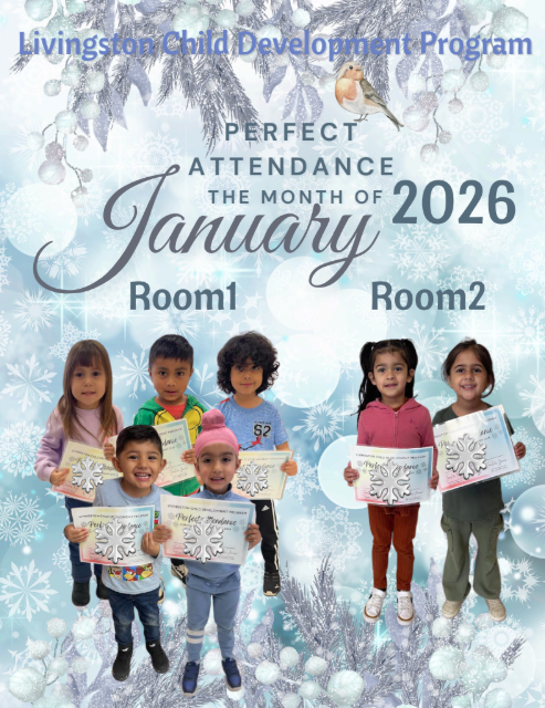 Livingston Child Development Perfect Attendance