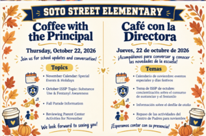 Coffee with the Principal