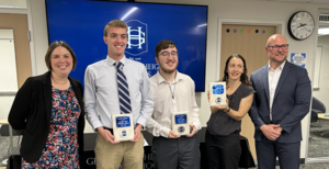 Photo of recipients and staff