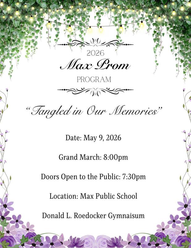 Max Prom May 9th