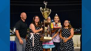 The Anderson Marching Highlanders take first place at the 2025 Indiana State Fair Band Day