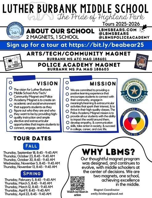 LBMS recruitment flyer