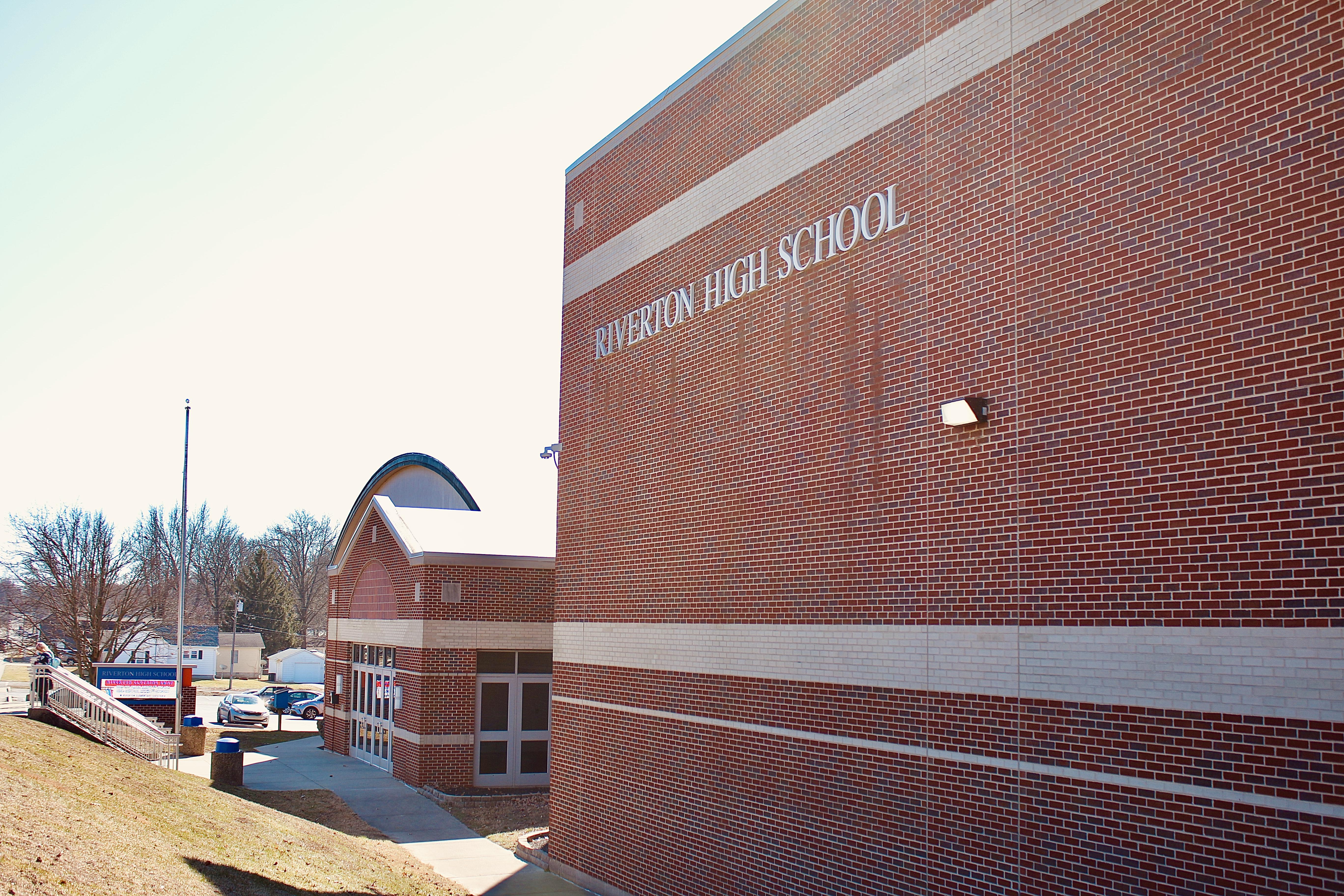 riverton high school sign