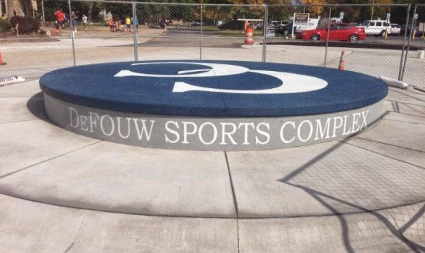 DeFouw Sports Complex sign