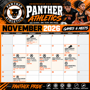 Panther Pride is Charging into November!