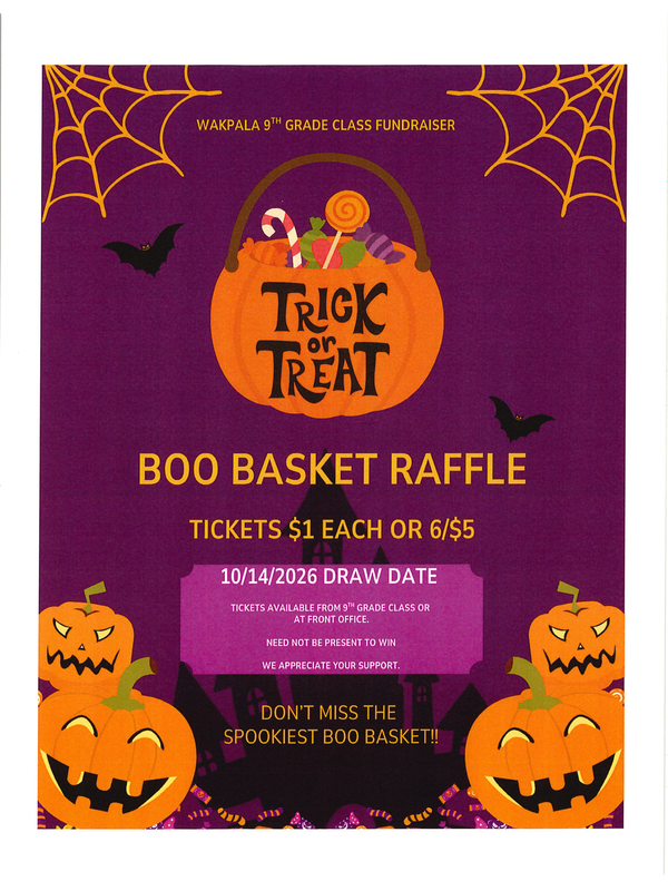 boo basket raffle