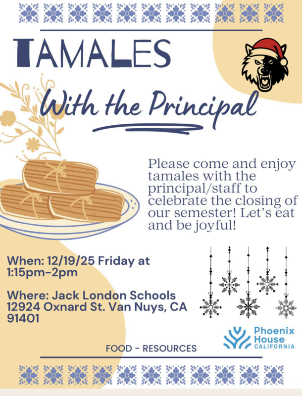 Tamales with the Principal 2025