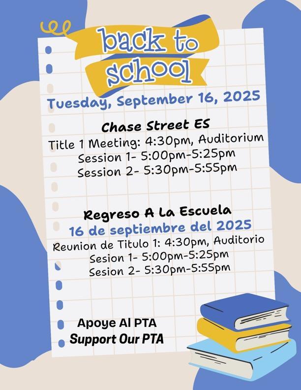 Back To School Flyer