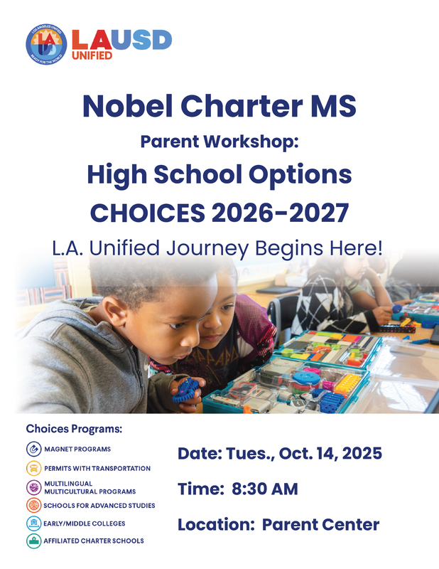 Parent Workshop - High School Options Choices 2026-2027 Featured Photo