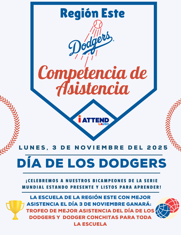 ¡Sé contado, ven a la escuela!