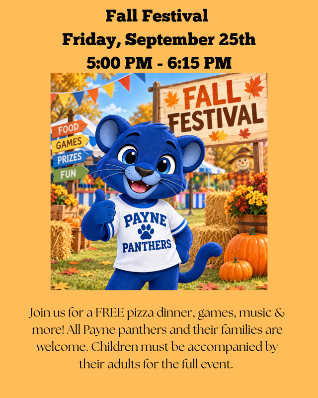 Payne Fall Festival - Friday, Sept  25th 5:00 - 6:15 PM Thumbnail Image