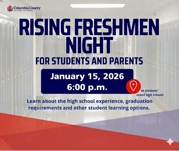 Flyer for Rising Freshman Night