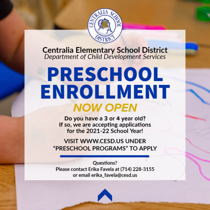 Preschool Open Enrollment