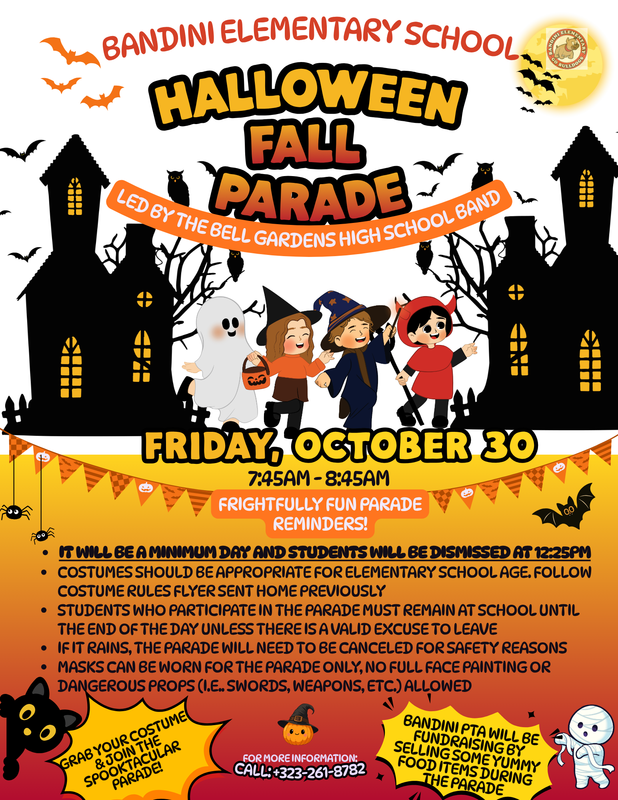 Fall Festival Parade Flier