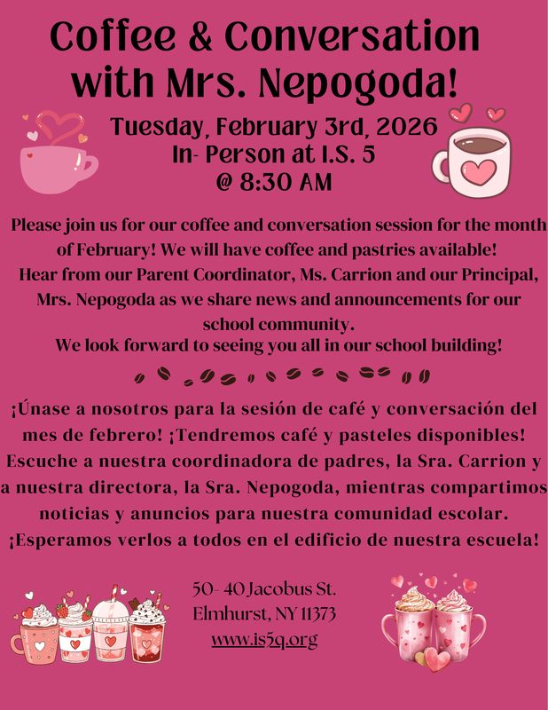 Coffee and Convo Flyer