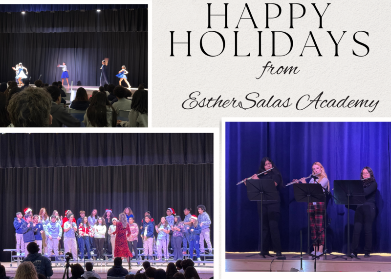 A Wonderful Holiday Party at the Esther Salas Academy